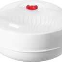 Microwave Vegetable Steamer, Microwave Steamer for Vegetables, Microwave Heating Bowl, Micro Cookware for Cooking (1 - Layer)