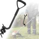 Universal Extension Handle Attachment for Snow Shovel, Weedeater, String Trimmer, Shovel, Rake & More, Back Saving Attachment for All Gardening Tools, Home Tool Gifts for Men (24")