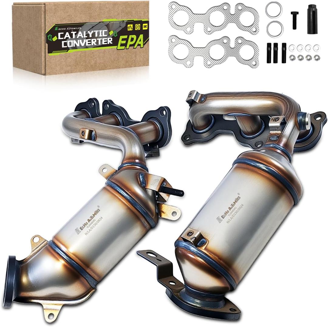 Catalytic Converter Compatible with Toyota Sienna 2004-2006, Toyota Highlander 2004-2007, Lexus RX330 2004-2006 3.3L V6, Catalytic Convertor EPA Compliant 16394