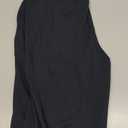 SANTINY 33" Women's Tall Cotton Sweatspants Yoga Lounge Casual Pants Open Bottom Sweat Pants for Women with Pockets, Size: Small (Black)