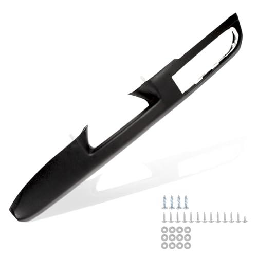 80994 Front Driver Side Door Armrest Compatible with 2010 2011 2012 2013 2014 Silverado Sierra Suburban Tahoe Yukon Avalanche Repair with Door Release Handle Above Armrest 27in,Replace 84127280 Black