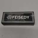 FEISEDY Small Oval Sunglasses for Women Men, Cat Eye 90s Y2k Sunnies, Lightweight Narrow Shades Trendy Glasses B9169