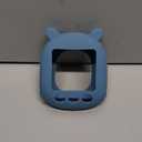 JCHPINE Silicone Cover Case for JBL Clip 4 Portable Bluetooth Speaker, Protective Carrying Case for JBL Clip 4 Portable Bluetooth Speaker Stand Up Holder (Blue)