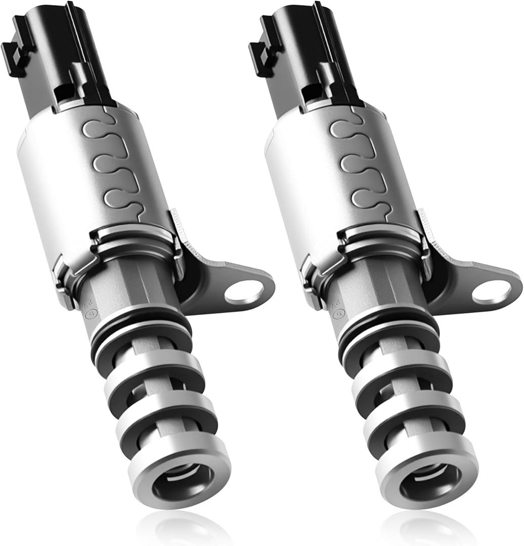 2PCS Engine Variable Valve Timing Solenoid VVT Solenoid Compatible with Nissan Altima Pathfinder Maxima Murano Rogue Sentra & Infiniti Q50 Q60 QX50 QX60 QX80 OE# 916-725 237963RC0A