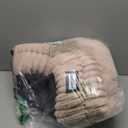 BALANCE Cat Bed Kitten Bed, Washable Round Cat Beds for Indoor Cats,Super Soft Plush Faux Fur Pet Bed for Puppy and Kitten with Anti-Slip Bottom (Acorn Pink)