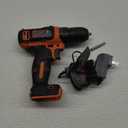 BLACK+DECKER 12V MAX Cordless Drill/Driver, Battery and Charger Included (BDCDD12C)