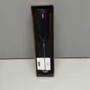 BODUM 3040-01 SCHIUMA SCHIUMA Electric Milk Frother Off White Stick, Battery Operated, Compact, Coffee, Cappuccino, Cafe Latte (Black)