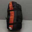 Teton LEEF Lightweight Mummy Sleeping Bag Perfect for Camping, Hiking, and Backpacking; Cold Weather Option, Compression Sack Included (0F Regular, Fire/Slate)