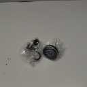 OUTXE Suction Cup Wreath Hanger, Upgraded Reef Hook for Front Door/Glass Window/Over Door, Christmas/Thanksgiving/Halloween/July 4th/Easter/Valentine/Spring/Summer/Fall (Black, 2-Pack)