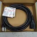 Amazon Basics Extension Cord, 10 Ft, 3 Prong Outlet Extender, Indoor, 13 Amps, 125V, Black