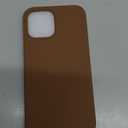 Miracase Compatible with iPhone 12 Pro Max Case, [Soft Anti-Scratch Microfiber Lining], Liquid Silicone Case Gel Rubber Shockproof Drop Protection Phone Case for 12 Pro Max, Chocolate