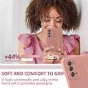 MOWIME for Samsung Galaxy Note 20 Case, Back Cute Plating Love Letter Graphic with Anti-Fall Lens Cameras Cover Protection Soft TPU Shockproof Anti-Fingerprint Phone Cases for Women Girls Men-Pink