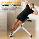 Adjustable Roman Chair with 330 lb Capacity, Foldable Incline Hyperextension Bench, Multi-Function Home Gym Back Extension Machine for Glutes, Hamstrings & Lower Back Strength Training
