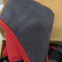 Idepet Dog Suspender Boots, Tall Dog Boots Anti-Slip & Fall Waterproof Shoes Leggings, Adjustable Suspender Boots for Winter Snow Rain Hiking Paws Protector (Red, 8)