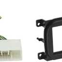Metra 70-6512 Dodge Ram 2002-04 Amp Bypass Harness + Metra 99-6503 Dash Kit for Chry/Dodge/Jeep 98-Up, Black