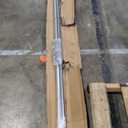 24 Ft V-Track Galvanized Inverted V Track for 1'' OD V-Groove Sliding Gate Rollers Driveway Gate with Hammer Drive in Anchors, Heavy Duty Sliding Driveway Gate Track