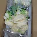 Mkono Mason Jar Lights Centerpiece Table Decor for Dining Room Farmhouse Wood Tray with 3 Jars Flowers Center Pieces Spring Decor for Coffee Table Kitchen Living Room, Grey Blue