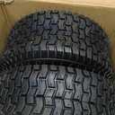 13x5.00-6 Tire and Inner Tube Set, TR-13 Straight Valve Stem, Replacement Riding Mower Front Wheel Assembly, 2 Pack, 13x5.00-6 Tire and Tube2 Pack