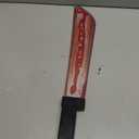 Halloween Bloody Machete Prop Halloween Simulation Plastic Machete Fancy Dress Accessory Halloween Scary Machet Props with Fake Blood for Halloween Party Decorations