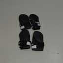 QUMY Dog Shoes for Large Dogs, Medium Dog Boots & Paw Protectors for Winter Snowy Day, Summer Hot Pavement, Water-Resistant in Rainy Weather, Outdoor Walking, Indoor Hardfloors Skid-Resistant Sole (Size 2: 1.9''x2.4''(W*L) (Pack of 4))