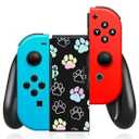 Lotadilo Joy-Con Grip for Nintendo Switch/Switch Oled - JoyCon Comfort Hand Grips Controller for Women Girls Teen Boys Cute Cartoon Design, Dog Paw