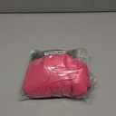 LESYPET Dog Coat for Small Dogs, Windproof Doggie Puffer Jacket with Leash Hole, Extra Warm Dog Jacket Winter Coat, Pink, Size: Large