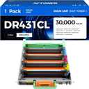 DR431CL Drum Unit High Yield Replacement for Brother DR-431CL Imaging Drum Compatible with HL-L8360CDW MFC-L8900CDW MFC-L8690CDW HL-L8260CDW MFC-L8610CDW MFC-L8905CDW MFC-L9570CDW HL-L8360CDWT Printer