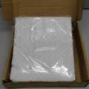 Amazon Basics Breathable, Wrinkle-Free Brushed Microfiber 4-Piece Bed Sheet Set with 14-Inch Deep Pockets, Queen, Gray Crosshatch, Printed