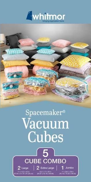 SPACEMAKER VACUUM CUBES S/5