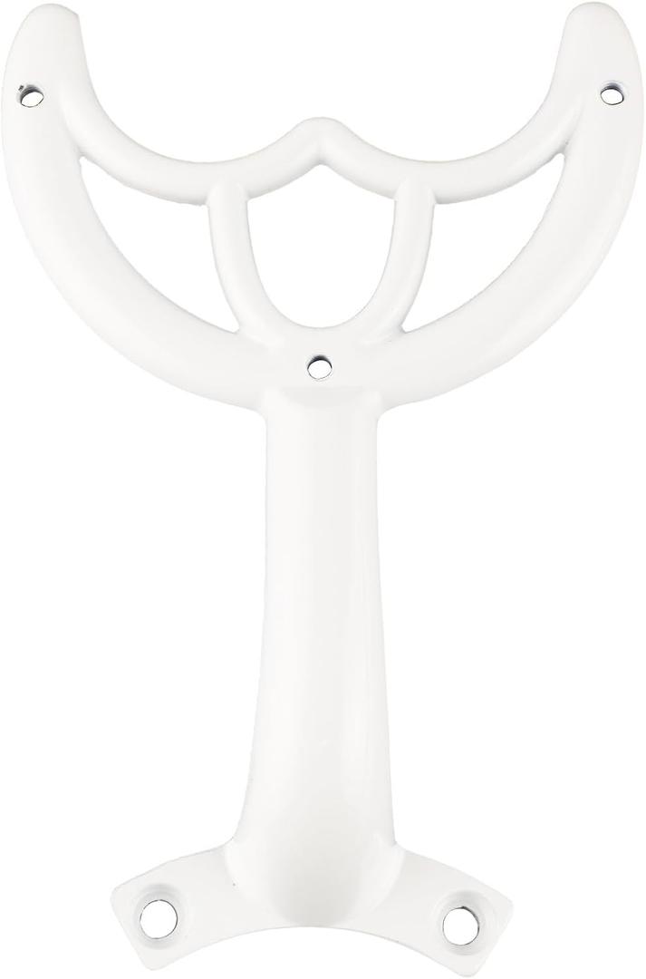 Ceiling Fan Blades Arms Replacement, 52" White Finish Ceiling Fan Blade Mounting Bracket Support Holders Replacement Parts for Replacing the Worn Fans Blades
