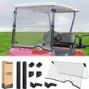 10L0L Golf Cart Windshield for EZGO RXV 2008-2023, 2024+