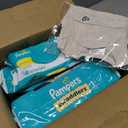 Pampers Gift Set, Disposable Diapers, Sensitive Wipes, & Milestone Gifts