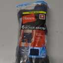 Hanes mens Tagless Comfortsoft Waistband  Multiple Packs Available Boxer Briefs, 6 Pack Assorted, Medium US