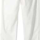 Isaac Mizrahi boys 5-pocket Stretch Cotton Casual Pants, White, 4 US