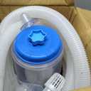 KimFilter Transparent 1000 GPH Above Ground Pool Filter Pump – Easy Cartridge Status Viewing | Powerful Pool Cartridge Filter Pump System | Enhanced Circulation & Filtration for Clear Water - Sky Blue