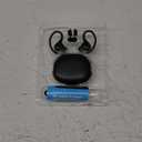 iLive IAEBTW53B Bluetooth True Wireless Earbuds with Built in Mic, IPX7 Waterproof, Charging Case, and Bluetooth 5.3 (Black)