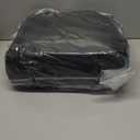 Sisher 5Pcs Comforter Set Queen Size, Black Stripe Silk Bedding Sets for Man Woman, Luxury Bed in a Bag Queen (1 Comforter, 2 Pillowcases, 1 Flat Sheet, 1 Fitted Sheet)