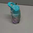 12oz Kids Water Bottle for School, Toddler Water Bottles with Straws, Insulated Water Bottles for Boys&Girls, Stainless Steel Vacuum Insulated Bottle for Kids, Leak-Proof, BPA-Free, aurora