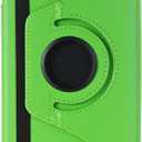 Tablet Cover for Amazon Kindle Fire 7 5th Generation SV98LN(2015 Release),Ultra Slim Folio Stand Lightweight Leather Case for Amazon Kindle Fire HD 7 2015 HD7 Gen 5th 7" (Ro-Green)
