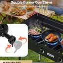 VEVOR Outdoor Propane Gas Stove, Propane LPG Gas Camping Stove,