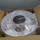 Ceiling Fans with Lights, 20" Boho Ceiling Fan with Light Flush Mount, Drum Rattan Low Profile with 6 Speeds, Remote Control for Bedroom, Nursery, Living Room