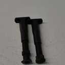 2PC Bed Frame Support Legs Stabilizer Replacement Universal Slat Reinforcement 5.9-11 inch Black