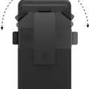 Case with Clip Compatible with Samsung Galaxy XCover Pro Phone Model SM-G715. Heavy Duty Rotating Belt Clip Holster and Durable Flexible Protective Case Combo (Lime Green)