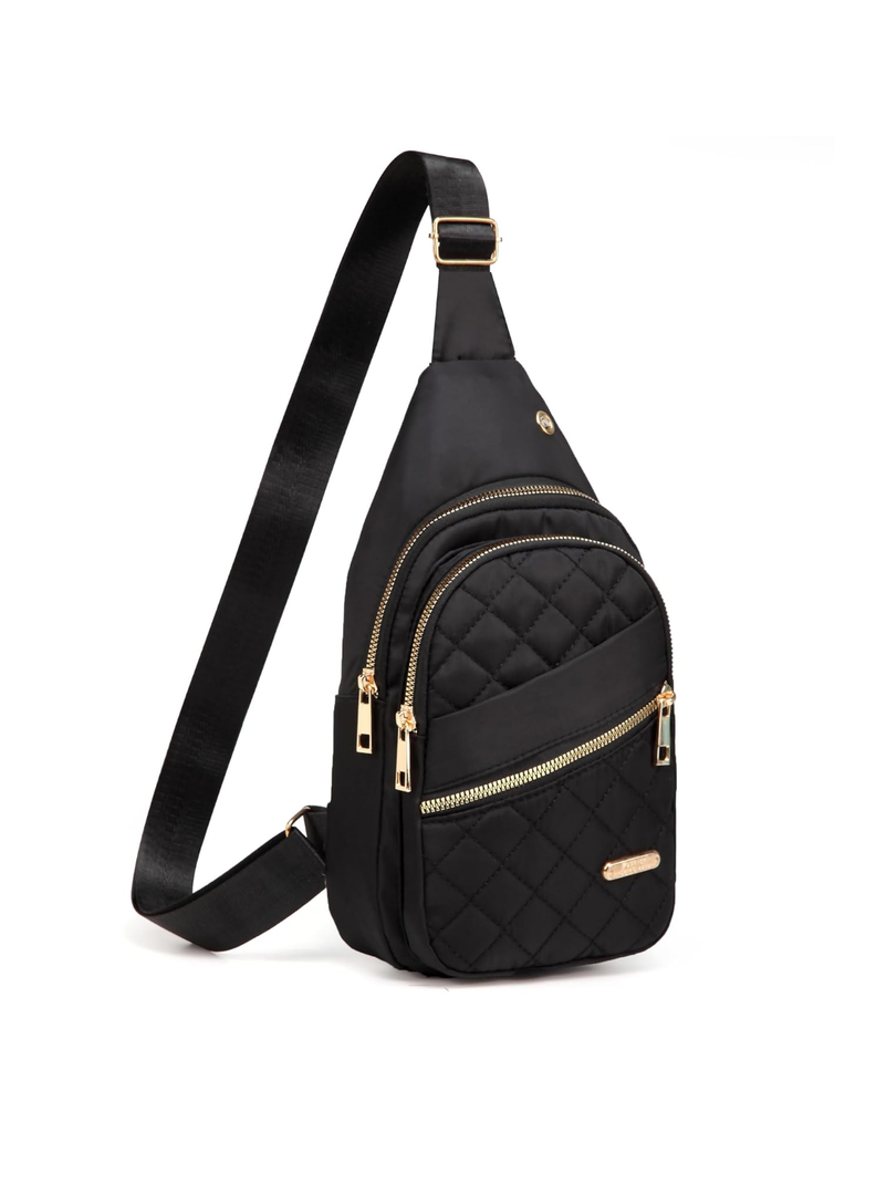 Small Sling Bag for Women, Sling Backpack Daypack Fanny Pack Crossbody Bags for Hiking Travel Sports Running