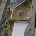 Kitchen sink double waterfall sink with LED display with cup washer, soap dispenser, waterfall mixer, worktop controller, etc. workstation kitchen sink (Gold, 35.4 * 19.7 * 8.7 IN)