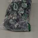 Aqua Eve Plus Size Swimsuits with Shorts Two Piece Tankini for Women Flowy Bathing Suits Athletic Swimwear (Black Green Paisley, 22Plus)