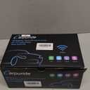 Carpuride Portable Wireless CarPlay Screen for Car- 7 Inch Car Play Screen Compatible with Android Auto and Apple CarPlay - Multimedia Player, Bluetooth, Navigation Screen for All Vehicles