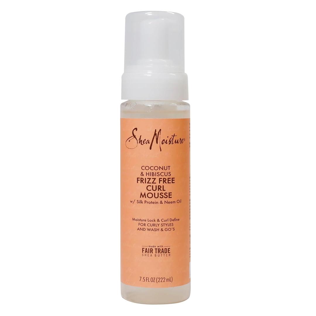 SHEA MOISTURE Sheamoisture Coconut & Hibiscus Frizz-free Curl Mousse - 7.5 Fl Oz, 7.5 Oz (290612 )