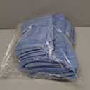 LANE LINEN 100% Cotton Bath Towel - 6 Piece Set - Hotel Grade Luxury Zero Twist Cotton - 2 Bath, 2 Washcloths, 2 Hand Towels for Bathroom - Super Soft, Quick Dry & Highly Absorbent - Cerulean Blue