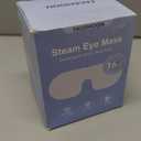 16 Packs Steam Eye Mask for Dry Eyes: Self Heating Moist Warm Compress for Stye & Digital Eye Strain - FSA&HSA Eligible -Disposable, No Microwave Needed, Travel Essential, Deep Sleep Relief, Unscented